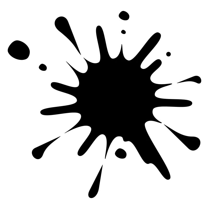 Farbspritzer-Bild*