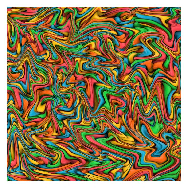 conception d’affiche colorée texture vibrante couleurs