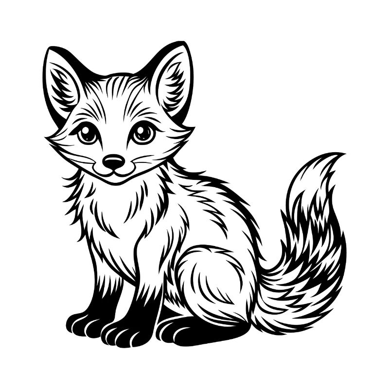 Baby fox