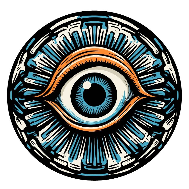 Psychedelic / Eye / Psychobilly / Comic / Colorful
