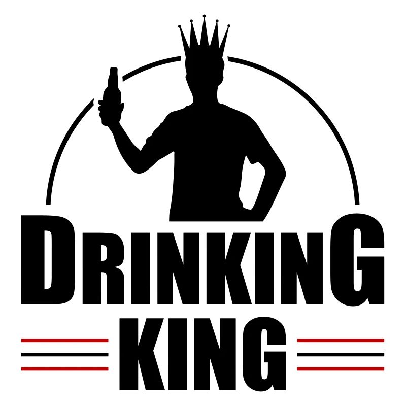 Drinker King Beer Drinking