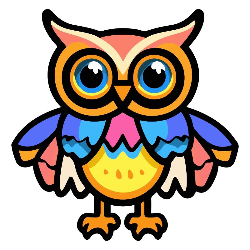 Owl Halloween Comic Funny