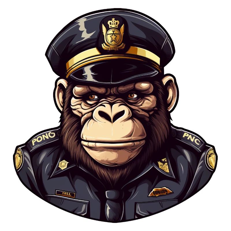 Singe policier