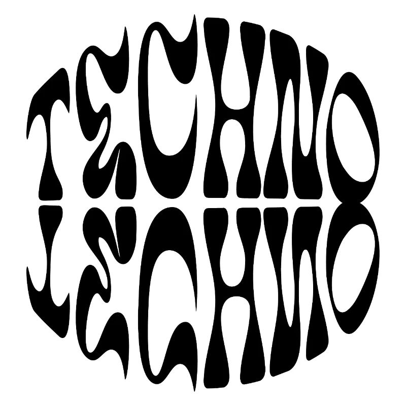 Conception de logo Techno liquid