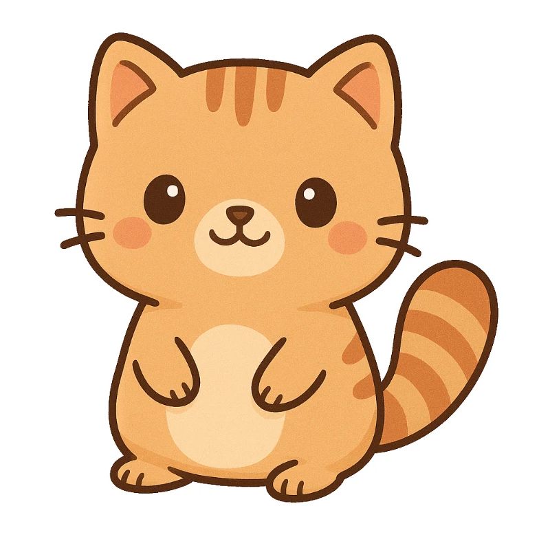 Illustration de chatons mignons
