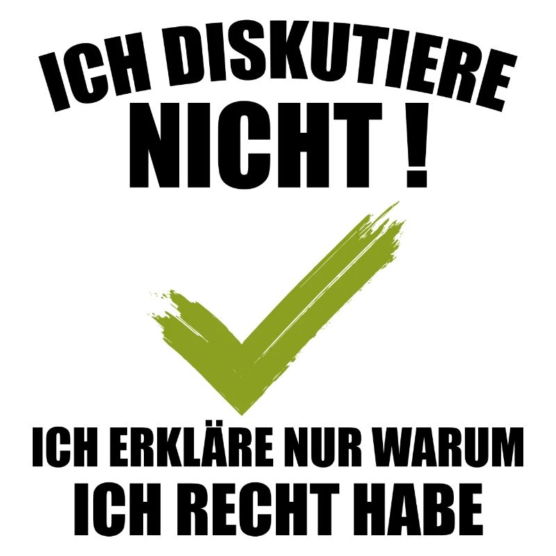 Ich Diskutiere Nicht
