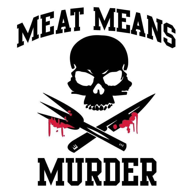 Meat means murder - Fleisch bedeutet Mörder