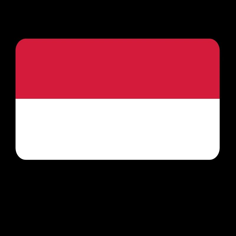 Nationalflagge von Indonesien