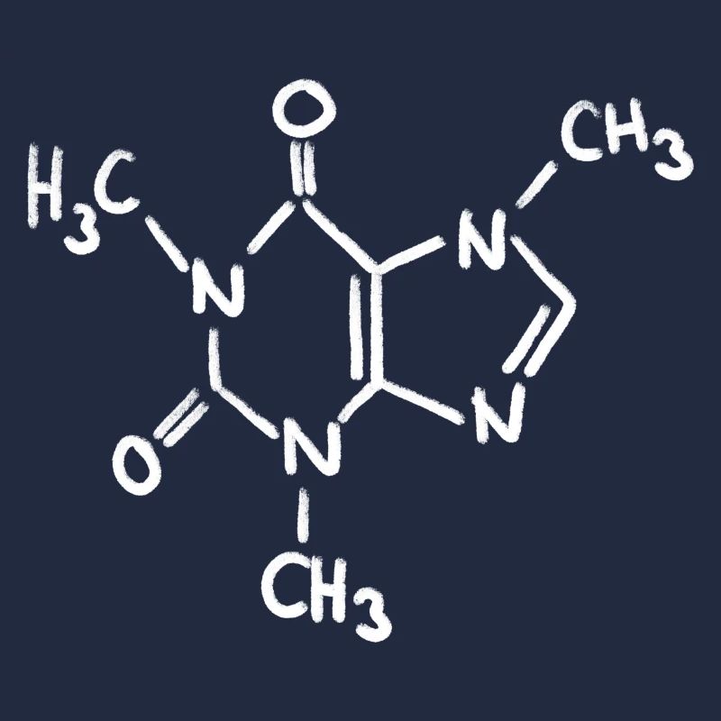Caffeine Chalk Molecule