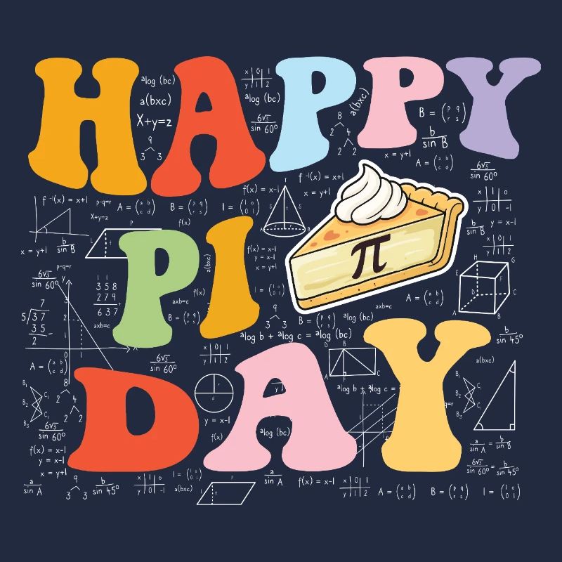 Bonne journée Pi 3.14 Math Cours de Sciences Nerd