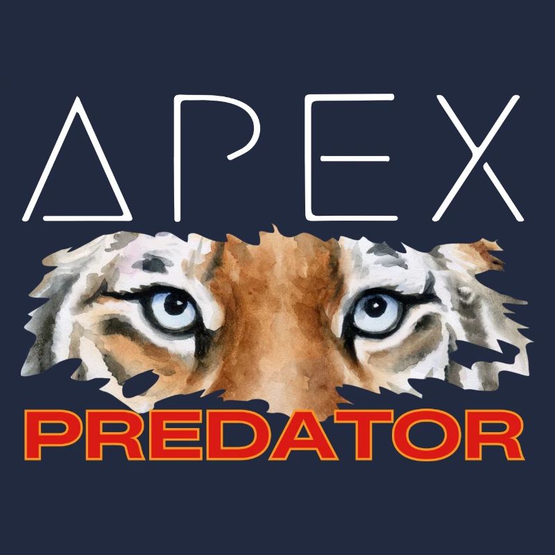 Apex Predator - Tiger Face Tee