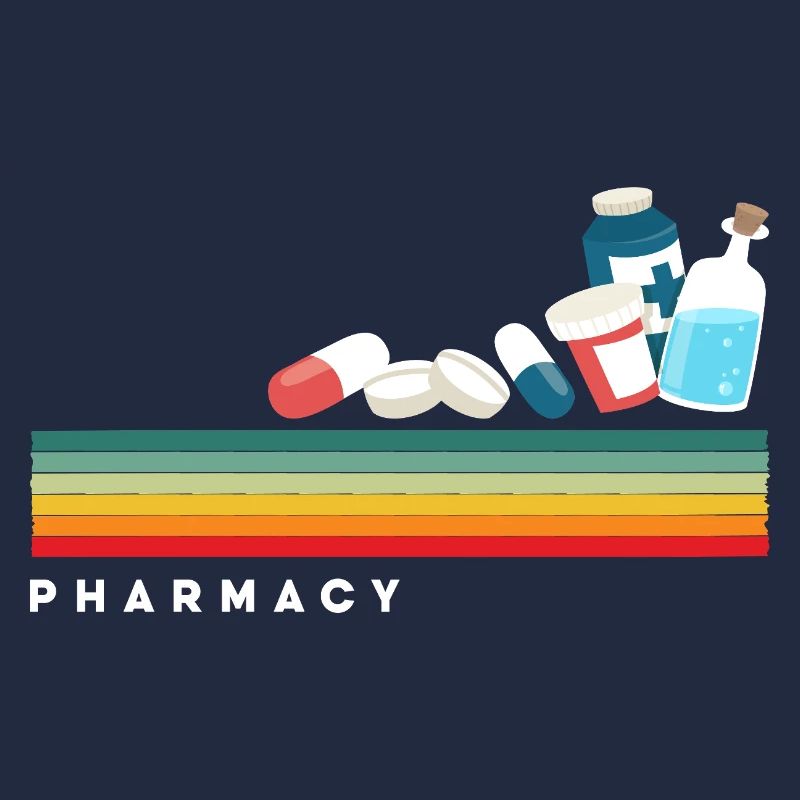 Technicien en pharmacie rétro