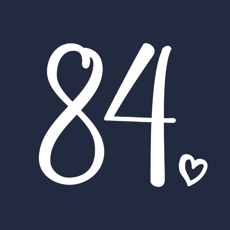 Mignon numéro 84, 84 ans, cadeau de 84e anniversaire
