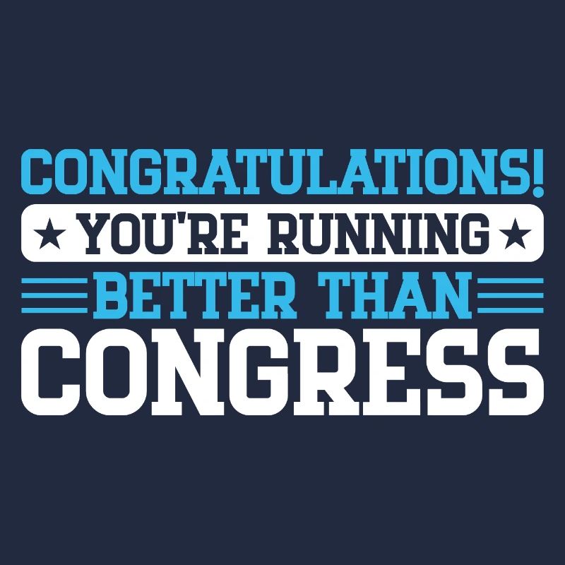 Marathon Runner Running Better Than Congress
