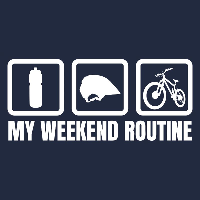 Routine du week-end de vélo de montagne