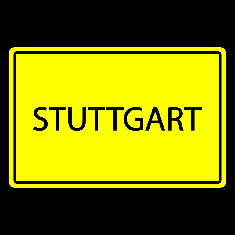 ortsschild stuttgart