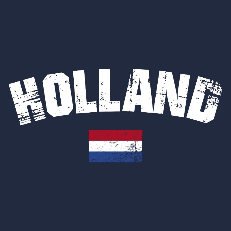 Holland Distressed Typography