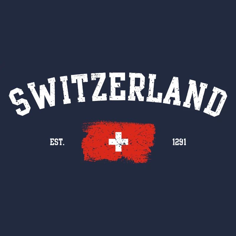 Drapeau et emblème de la Suisse