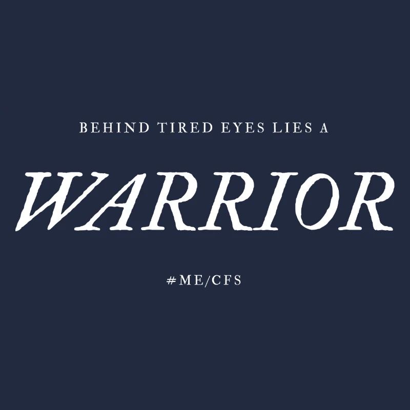 ME/CFS Warrior white