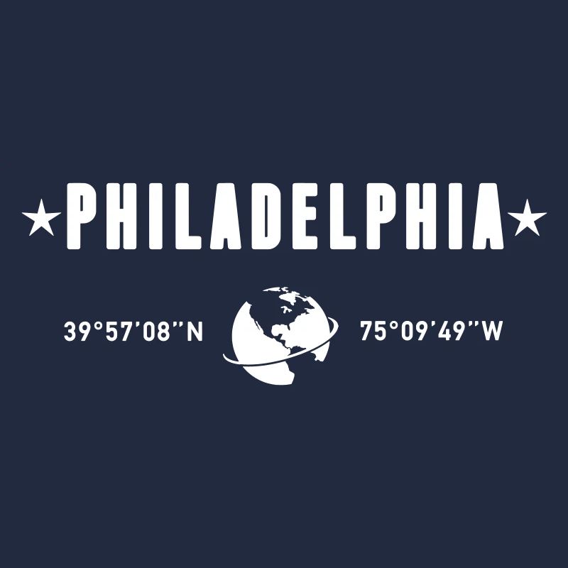 Philadelphie Coordonnées : Planète Terre Blanche