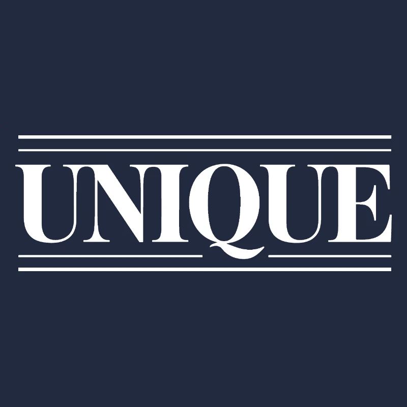 Unique Einzigartig Unikat Selbstwert Einzig Artig