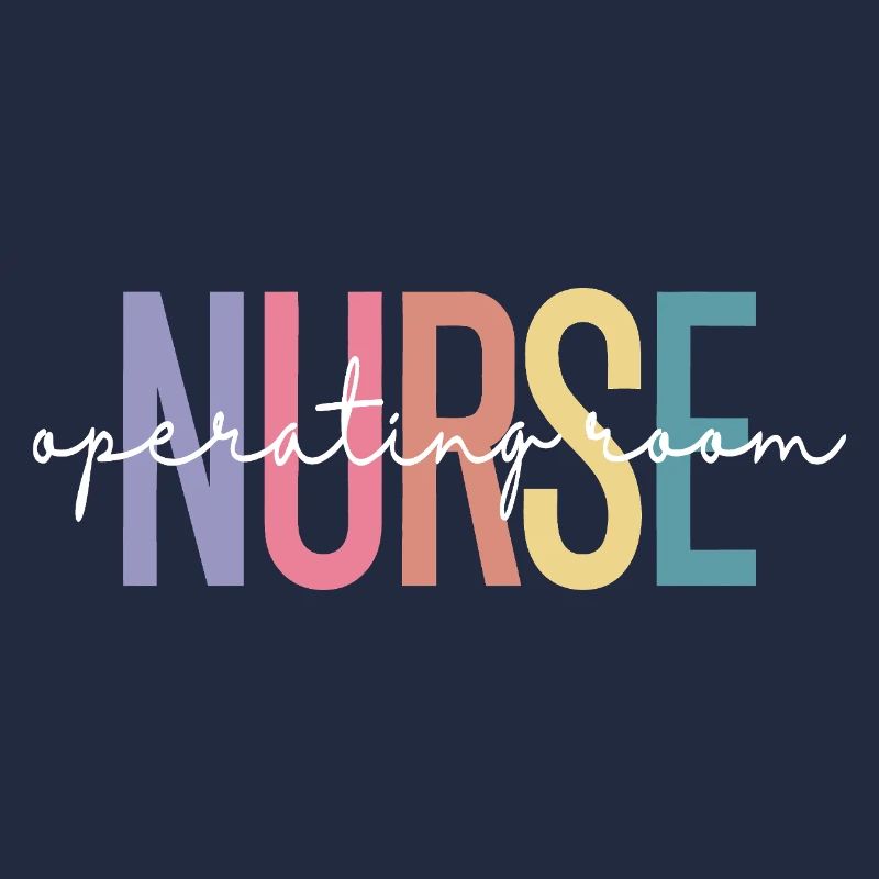 Nurse OR Gradient Letter Design