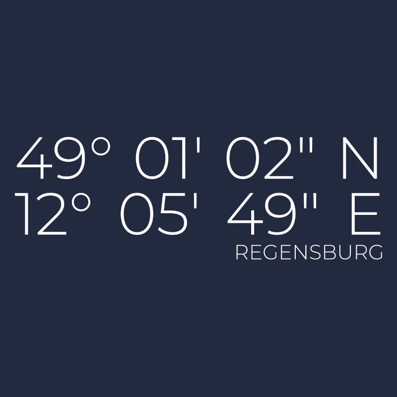coordinates Regensburg