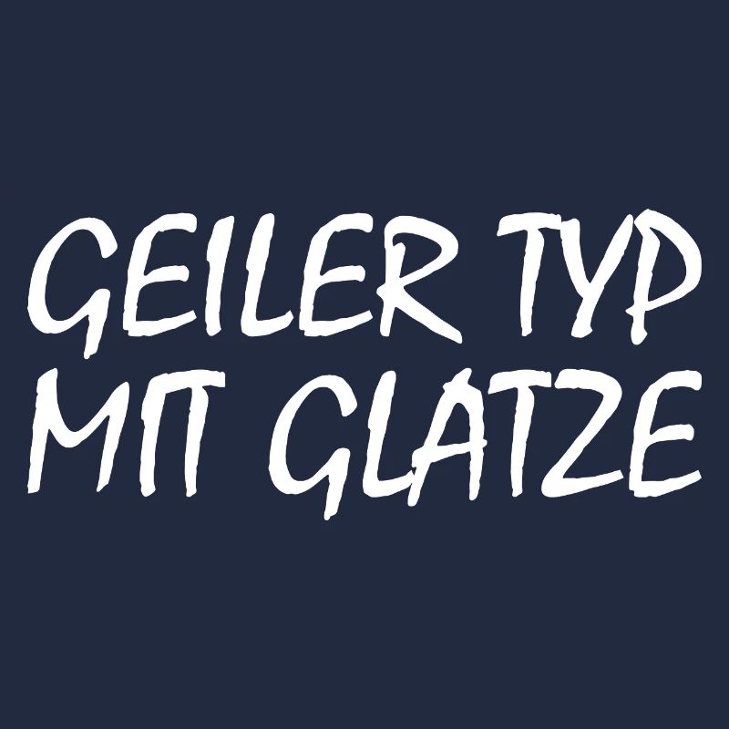 geiler typ mit glatze