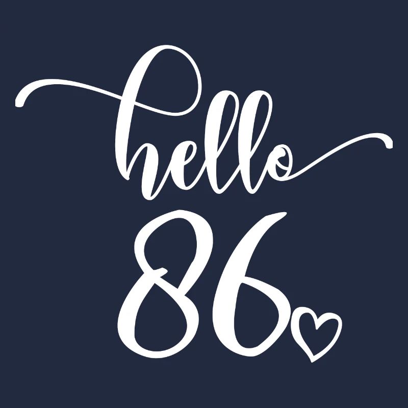 Hello 86th - Cute 86th Birthday Gift For Women
