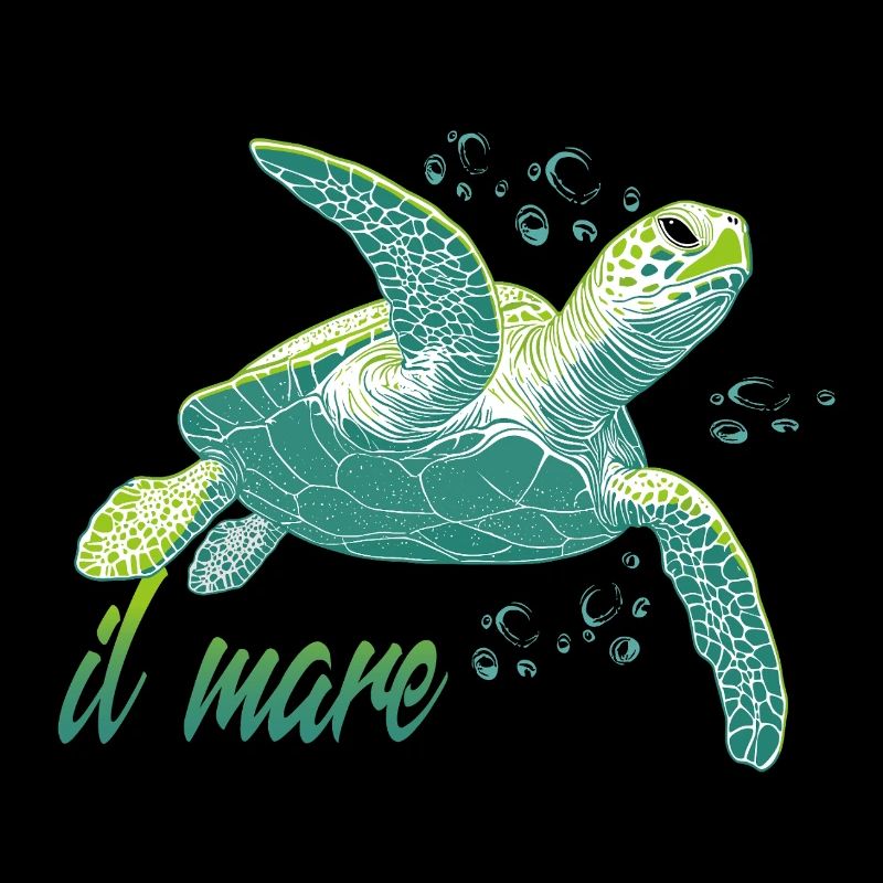 Il mare - Tortue de mer Océan