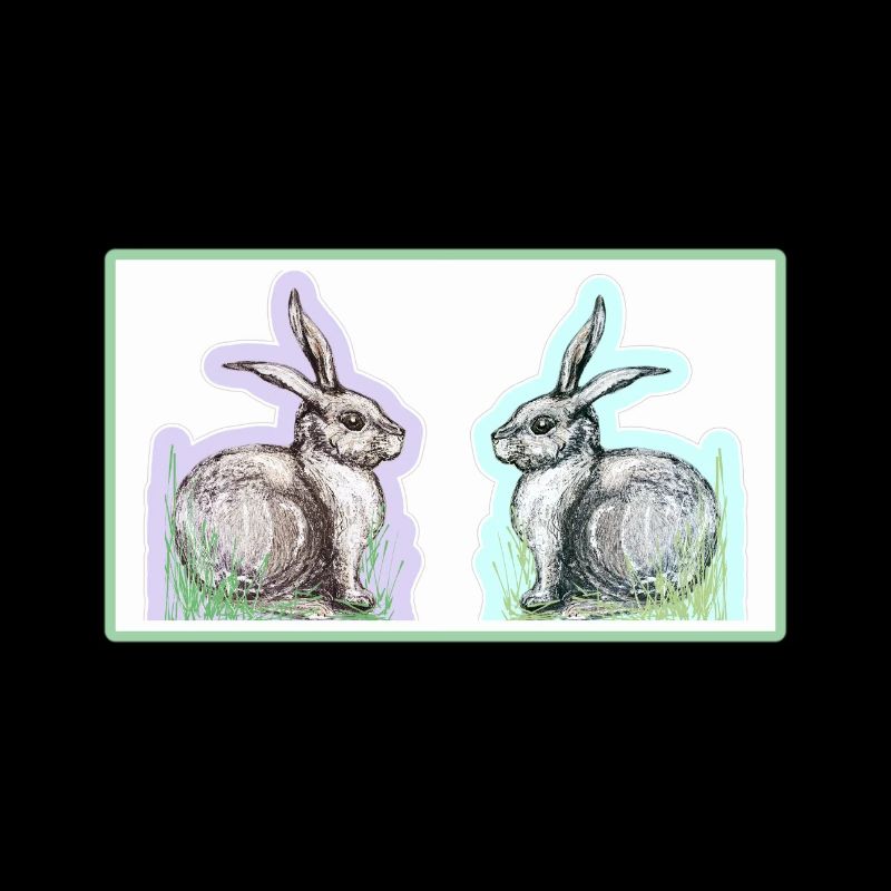Motif lapin
