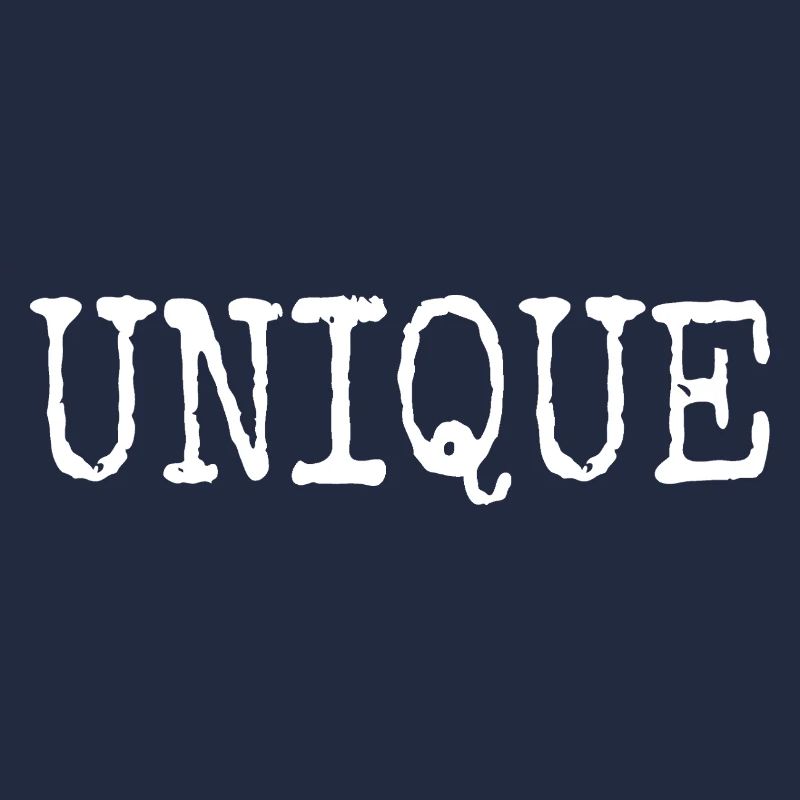 unique, unique, unique valeur de soi unique