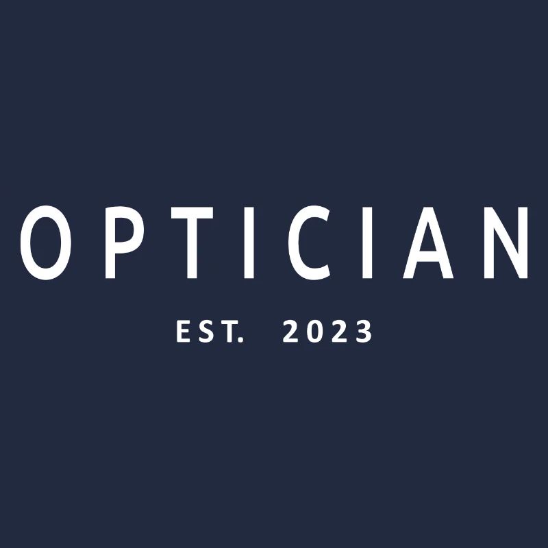 Optiker Est. 2023 Diplom-Optiker-Studentengeschenk