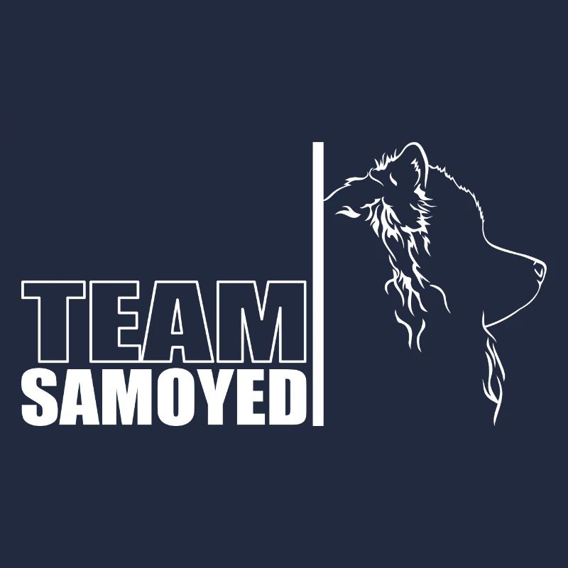 TEAM Samoyed Hunde Hund Samojede Wilsigns