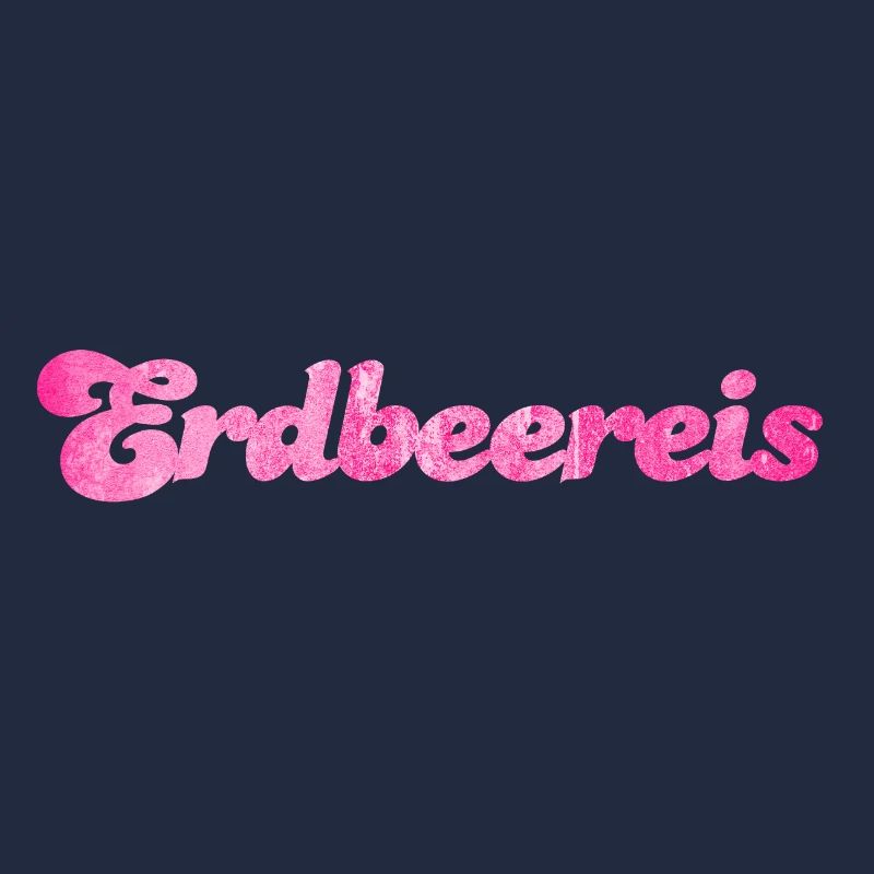 Erdbeereis Eis Fan Sommer Erdbeeren Erdbeer süß