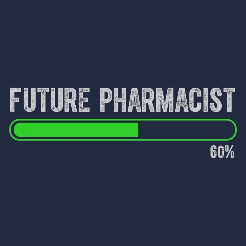 future vintage retro pharmacist pharmacy tech
