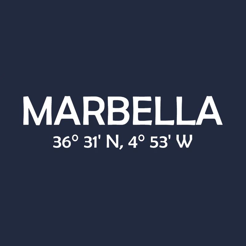Marbella Coordinates España Spain Spainen