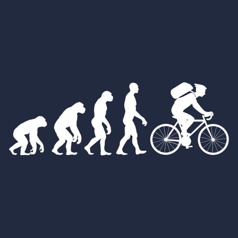 Vélo Evolution Cycliste Vélo Biker Cyclisme
