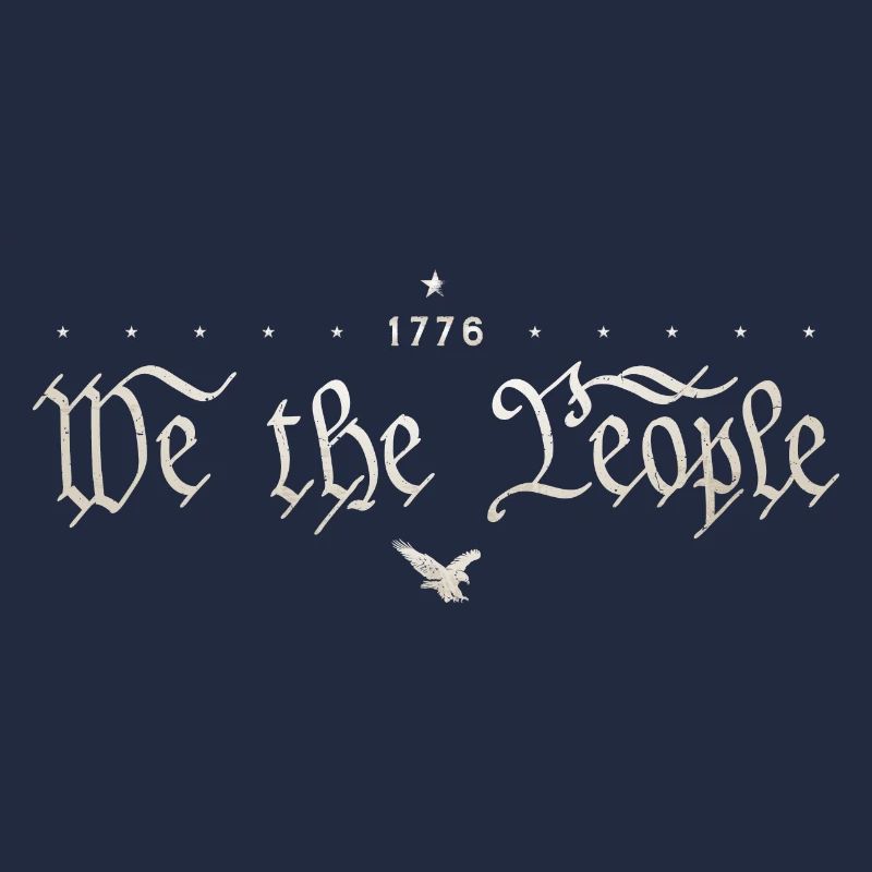 We the People - Founding Fathers Constitution