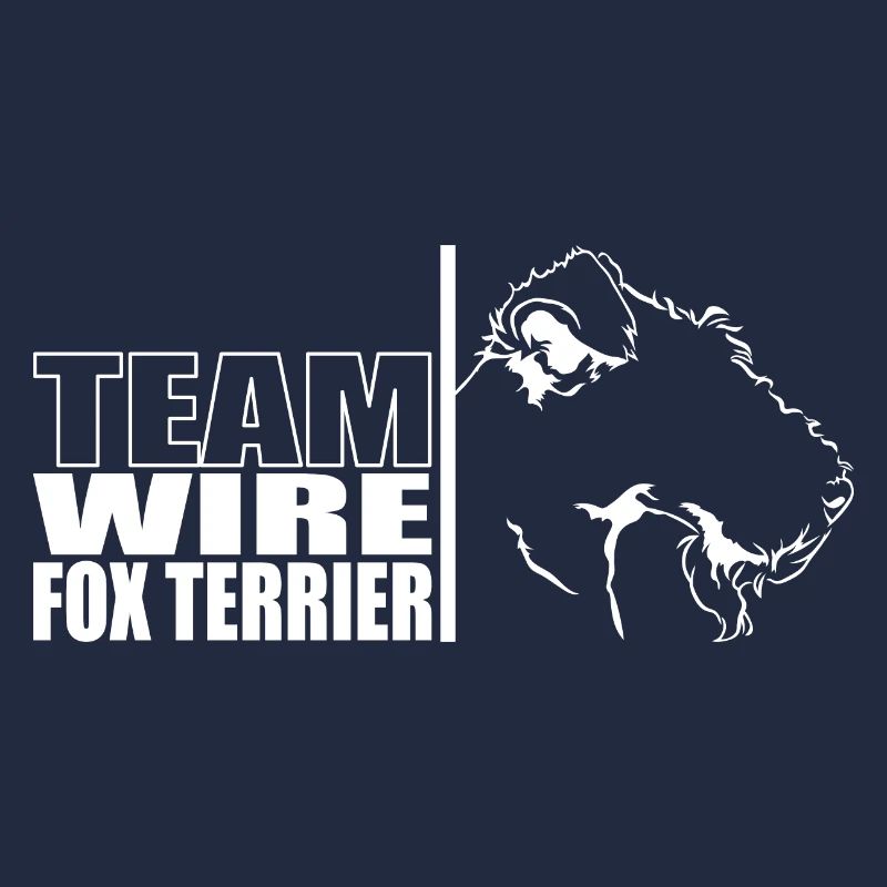 TEAM Wire Fox Terrier Dog Dog Wilsigns