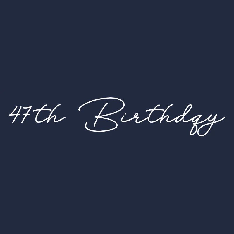 47e anniversaire