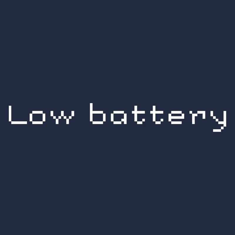 Conception de l’affichage de la batterie faible