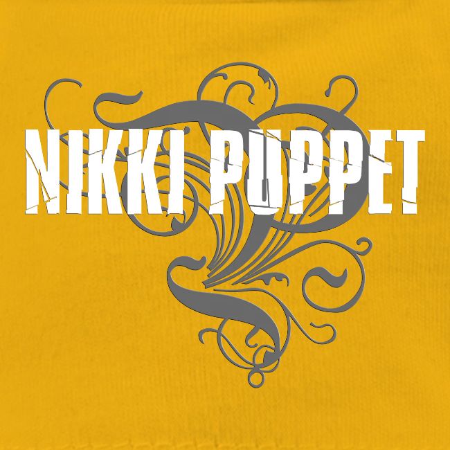 NIKKI PUPPET LOGO weiss