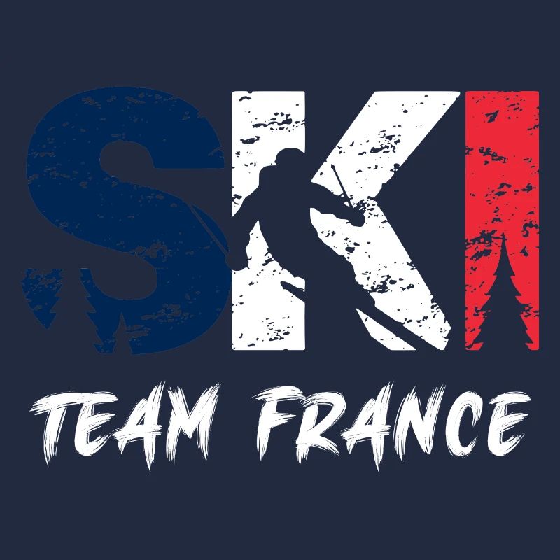 Ski Team Frankreich Emblem