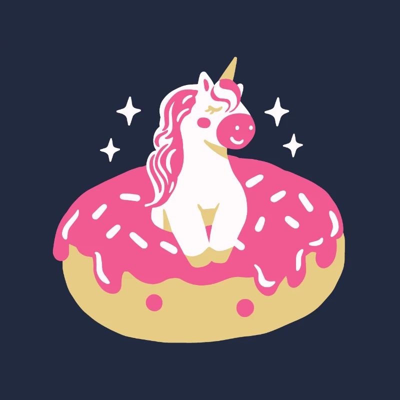 Donut und Einhorn