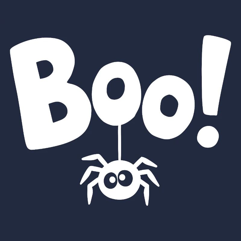 BOO! Funny Spider Statement Saying