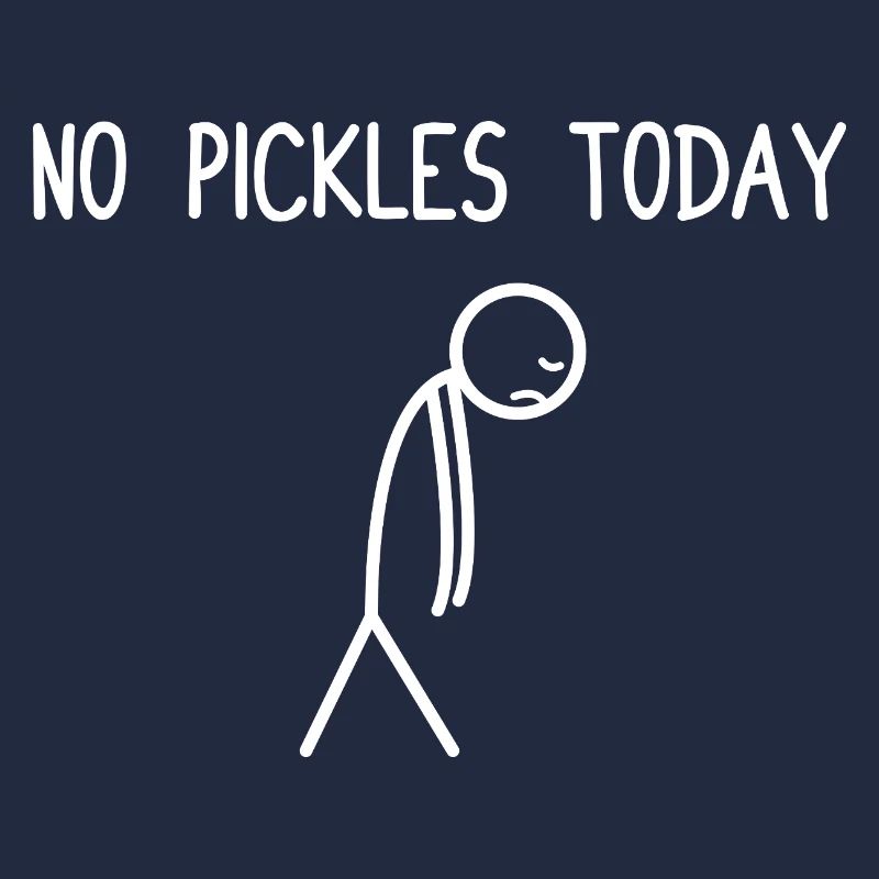 Pas de cornichons aujourd’hui Cornichon de concombre Amateurs de concombre