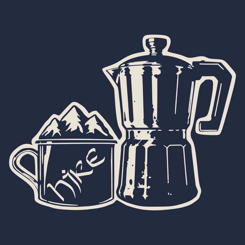 Coffee Hike - Mountain Espresso [White]