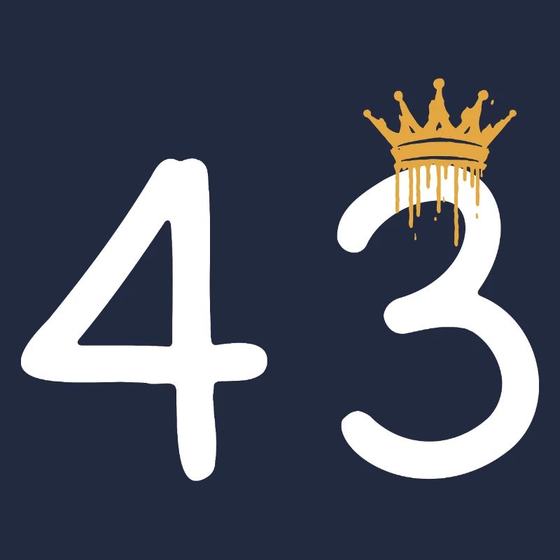 Conception de lettrage à la main de la couronne royale