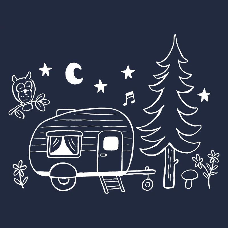 Camping en forêt